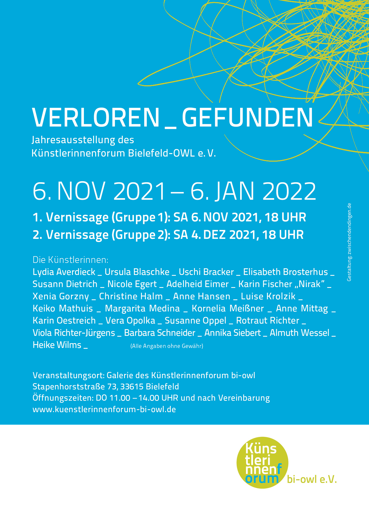 Plakat Verloren_Gefunden 2021