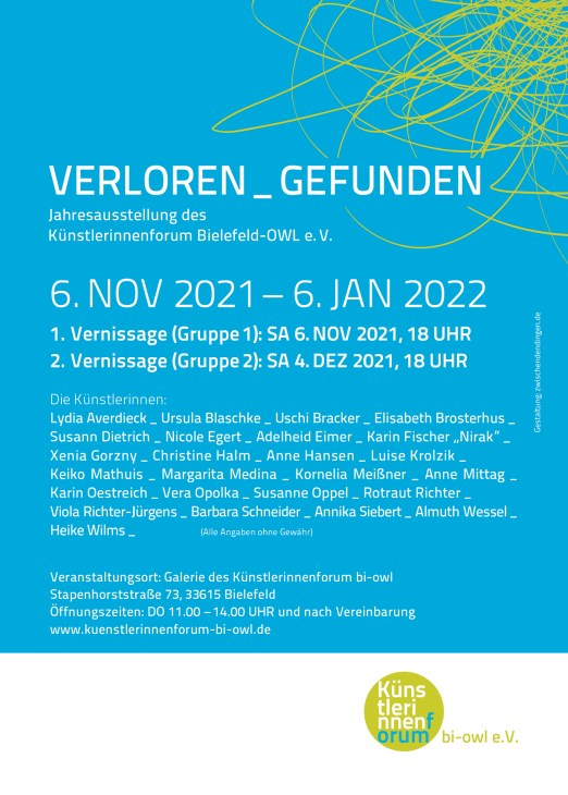 Plakat Verloren_Gefunden 2021